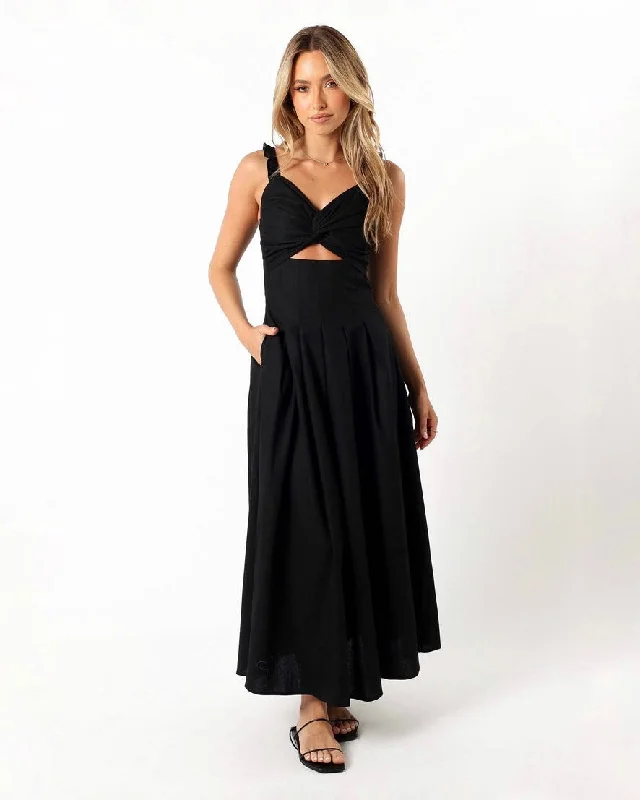 Price Drop HARRIET MAXI DRESS -BLACK