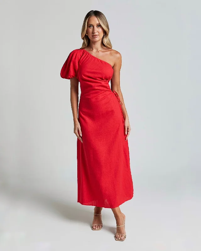 Special Price HARPER MAXI DRESS -RED