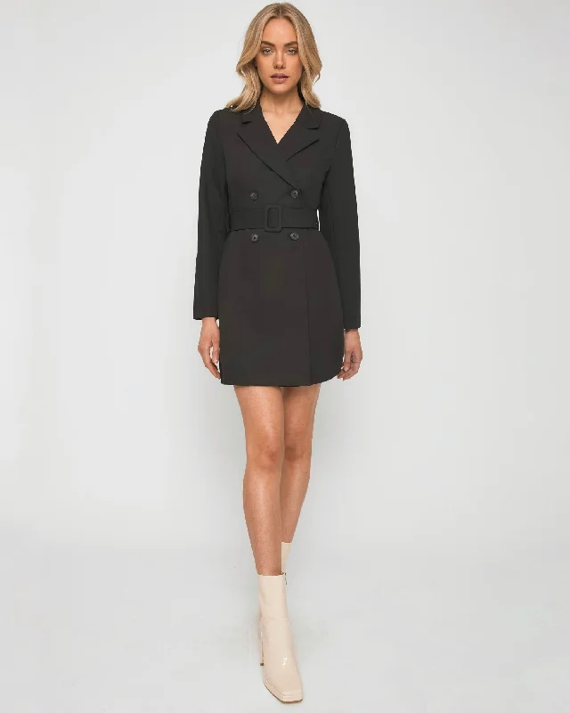 Great Deals LONDON BLAZER DRESS -BLACK