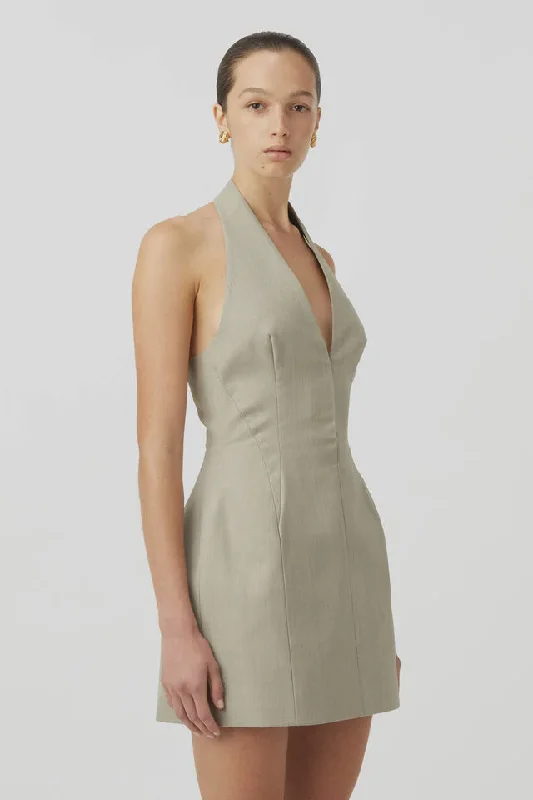 Special Discount POMPIDOU HALTER MINI DRESS