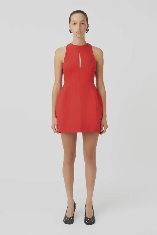 Mega Deal VISTA MINI DRESS SCARLET