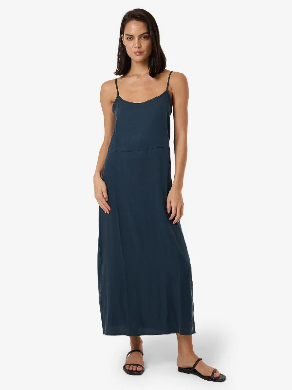 Flash Deals Breezy Slip Dress - Dark Slate