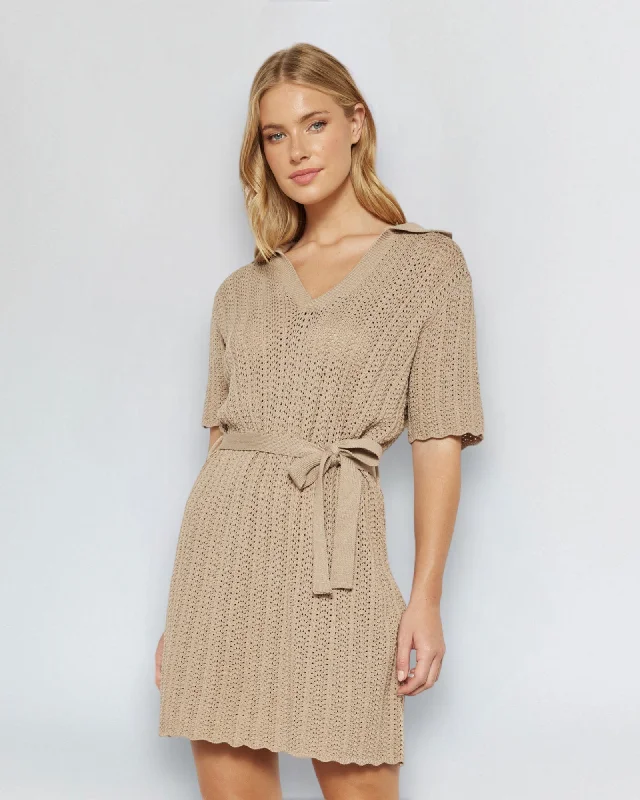 Low Prices ASHLEIGH DRESS -BEIGE