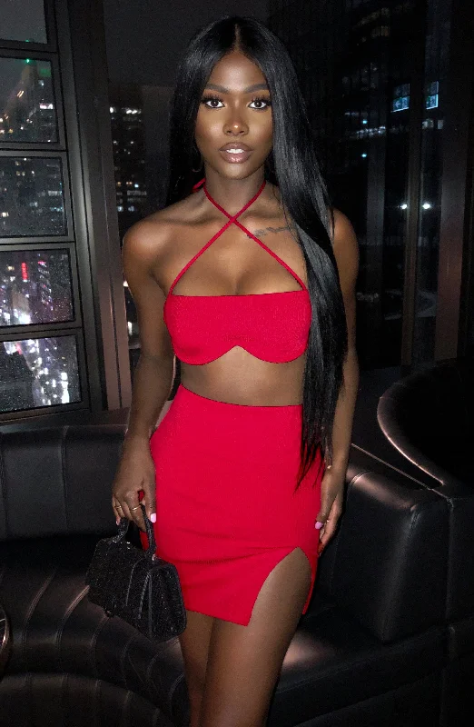 Today's Special Eliza Mini Skirt - Red