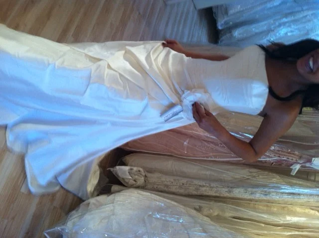 Deal Dash Other Suzanne Neville silk tafetta gown