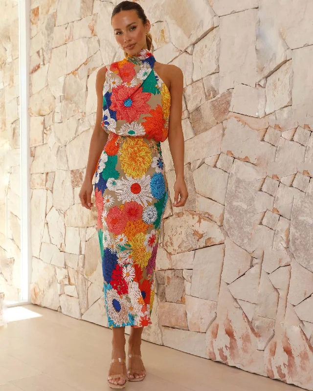 Sale Event KHALID MAXI DRESS -FLORAL
