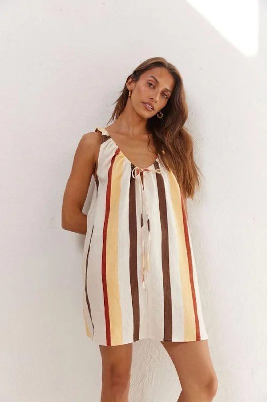 Blowout Sale Rio Linen Mini Dress Ace