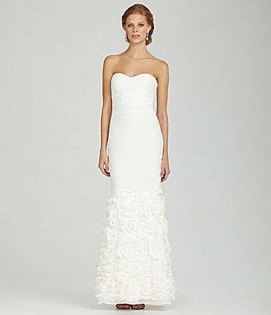 Midnight Madness Other JS Collections Strapless Petal-Skirt Gown / 863386