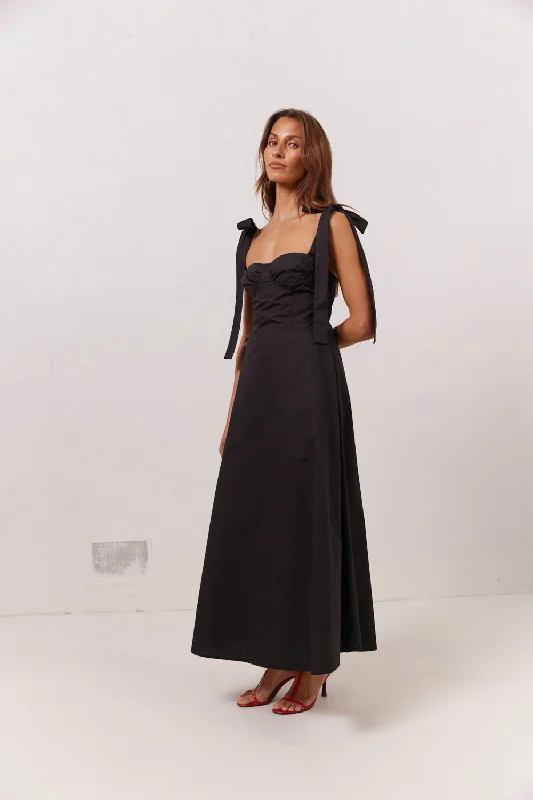 Crazy Deals Lotte Midi Dress Black