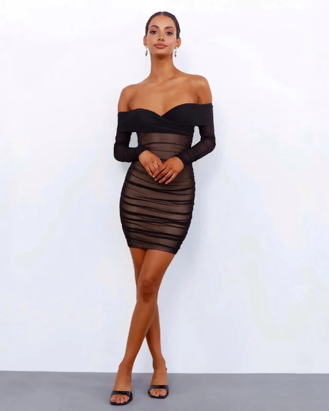 The Best Prices PETIA MINI DRESS -BLACK