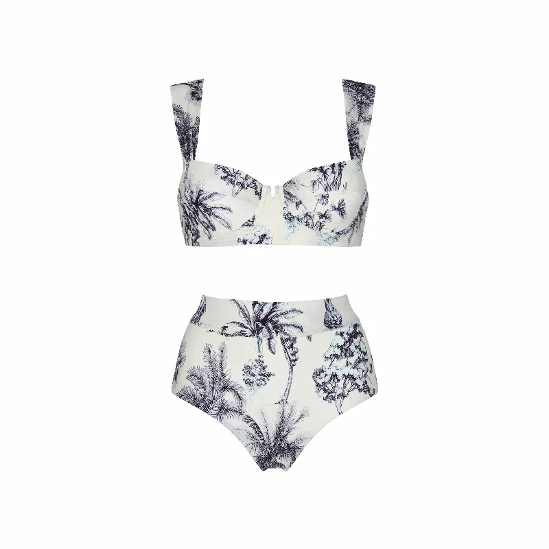 Special Promotion BUSTIER TOP GRASSE BLEUE 64