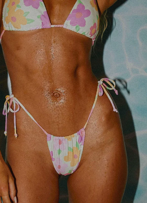 Incredible Offers Holidae Tie Bikini Bottom - Mariposa