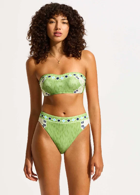 Super Sale Kasbah Bustier Bandeau Bikini Top - Sage
