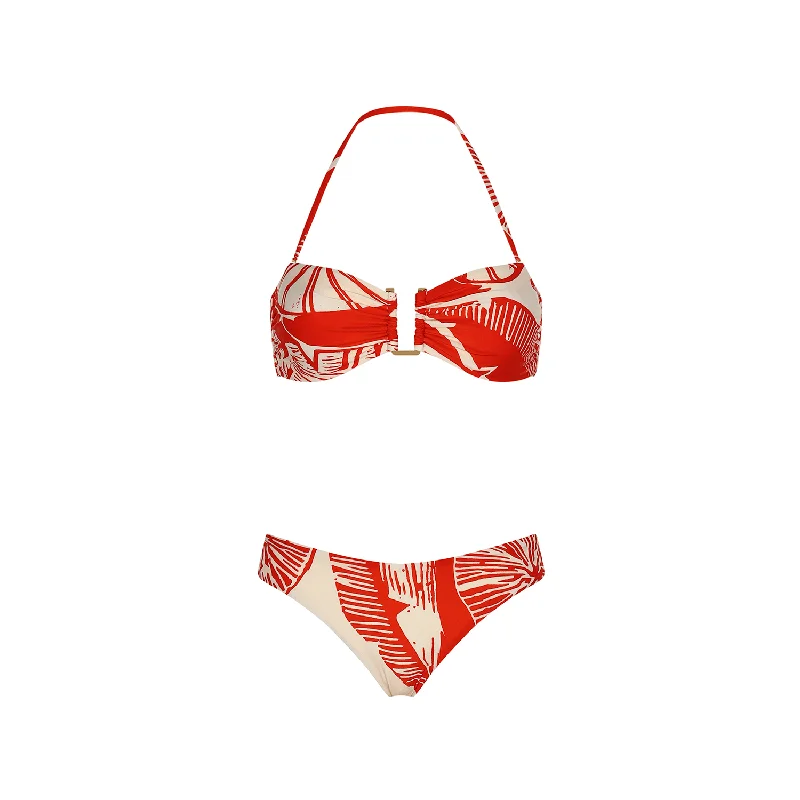 Seasonal Sale HIGH LEG BOTTOM  RED LEMON 23
