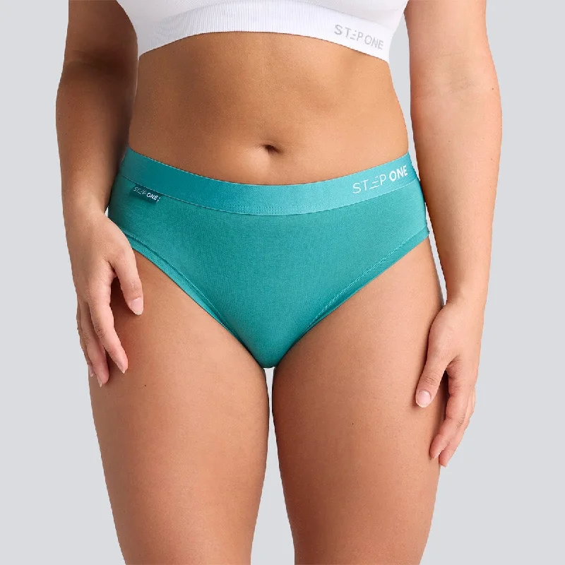 Bonus Savings Women's Bikini Brief - Green Slate